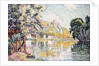 The Andelys, Gaillard Chateau, 1921 by Paul Signac