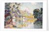 The Andelys, Gaillard Chateau, 1921 by Paul Signac