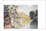 The Andelys, Gaillard Chateau, 1921 by Paul Signac