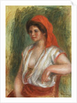 The Beautiful Sicilian by Pierre Auguste Renoir