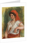 The Beautiful Sicilian by Pierre Auguste Renoir