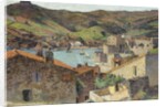 The Village of Collioure with a View of the Port by Henri Jean Guillaume Martin