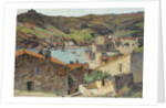 The Village of Collioure with a View of the Port by Henri Jean Guillaume Martin