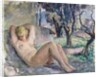 Nude Lying in a Garden, c.1934 by Henri Lebasque