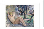 Nude Lying in a Garden, c.1934 by Henri Lebasque