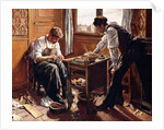 Shoemakers, the Two Givort Brothers, 1884 by Maximilien Luce