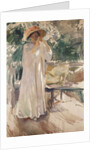 Clotilde in her Garden, 1910 by Joaquin Sorolla y Bastida