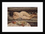Nude with a Bowl of Fruit by Henri Lebasque