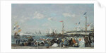 The Regatta at Le Havre, 1869 by Eugene Louis Boudin