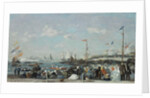 The Regatta at Le Havre, 1869 by Eugene Louis Boudin