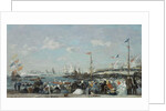 The Regatta at Le Havre, 1869 by Eugene Louis Boudin