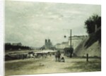 The Quai de Louviers at the Pont Sully, c.1875 by Stanislas Victor Edouard Lepine