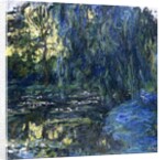 View of the Lilypond with Willow, c.1917-1919 by Claude Monet