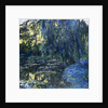 View of the Lilypond with Willow, c.1917-1919 by Claude Monet