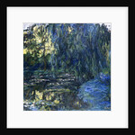 View of the Lilypond with Willow, c.1917-1919 by Claude Monet
