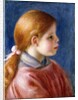Head of a Young Girl, 1888 by Pierre Auguste Renoir