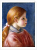 Head of a Young Girl, 1888 by Pierre Auguste Renoir