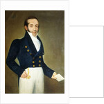 Portrait of Don Agustin de las Heras y Carazo, 1828 by Vicente Escobar