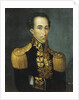 Portrait of Simon Bolivar, 1831 by Jose Anselmo (attr.to) Yanez