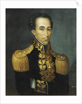 Portrait of Simon Bolivar, 1831 by Jose Anselmo (attr.to) Yanez