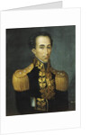 Portrait of Simon Bolivar, 1831 by Jose Anselmo (attr.to) Yanez