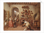 In the Kitchen of the Hacienda by Manuel Serrano