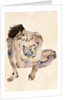 Squatting, 1912 by Egon Schiele