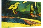 Murnau - Landscape with Church I, 1909 by Wassily Kandinsky