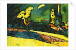 Murnau - Landscape with Church I, 1909 by Wassily Kandinsky