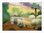Young Girl near the Fountain by Henri Lebasque