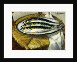 The Dish of Mackerels, c.1923 by Gustave Loiseau