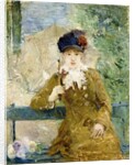 Woman with an Umbrella, 1881 by Berthe Morisot