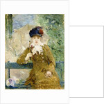 Woman with an Umbrella, 1881 by Berthe Morisot