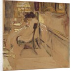 Madam Hessel Sewing under the Lamp, c.1905 by Edouard Vuillard