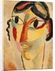 Italian Girl, 1918 by Alexej von Jawlensky
