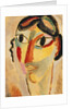 Italian Girl, 1918 by Alexej von Jawlensky
