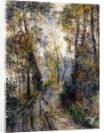 The Forest Path, 1871 by Pierre Auguste Renoir