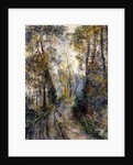 The Forest Path, 1871 by Pierre Auguste Renoir