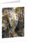 The Forest Path, 1871 by Pierre Auguste Renoir
