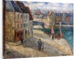 Quai a Dieppe by Gustave Loiseau