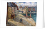 Quai a Dieppe by Gustave Loiseau
