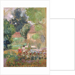 Marthe, Nono and Pierre in the Garden, by Henri Lebasque