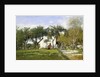 Fervaques, Garden and House of Monsieur Jacquette, 1877 by Eugene Louis Boudin