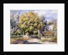 Houses in Cagnes, c.1905 by Pierre Auguste Renoir