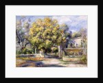 Houses in Cagnes, c.1905 by Pierre Auguste Renoir