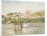 Flood in Pontoise, 1882 by Camille Pissarro