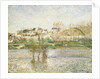 Flood in Pontoise, 1882 by Camille Pissarro