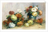 Flower Wreaths, c.1880 by Pierre Auguste Renoir