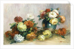 Flower Wreaths, c.1880 by Pierre Auguste Renoir