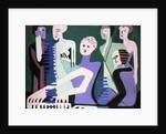 Singer on piano, 1929 by Ernst Ludwig Kirchner
